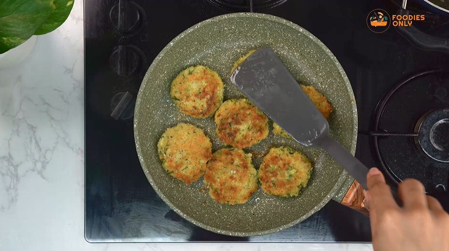 Shape the Fritters and Cook